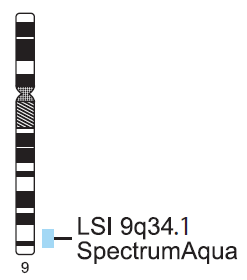 Vysis-LSI-9q34-SpectrumAqua-Probe